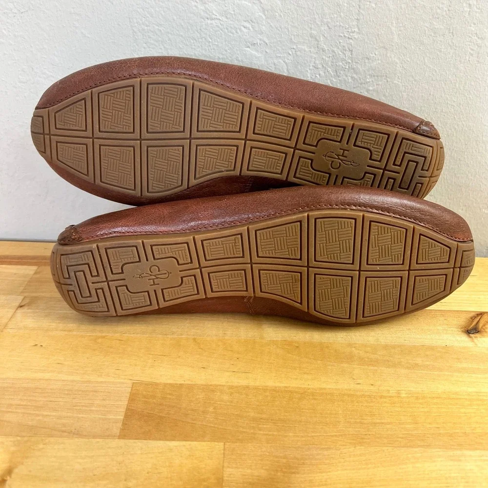 Cole Haan Loafers Somerset Mens Size 8 Brown Leather Bit Driver Moccasin Shoes